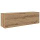 Sonata Dulap perete baie stejar artizanal, 100x25x30 cm lemn prelucrat