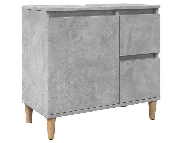 Sonata Dulap de chiuvetă, gri beton, 65x33x60 cm, lemn prelucrat