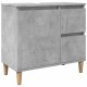 Sonata Dulap de chiuvetă, gri beton, 65x33x60 cm, lemn prelucrat