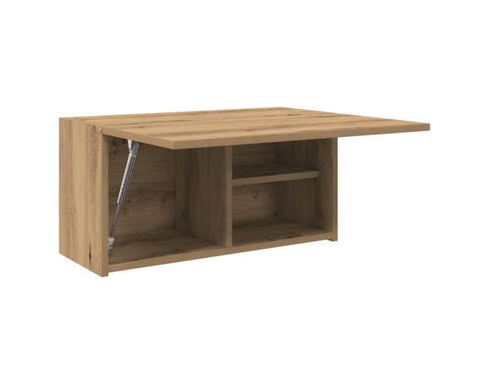 Sonata Dulap perete baie stejar artizanal, 60x25x30 cm, lemn prelucrat