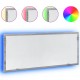 Sonata H LED огледало за баня, сив сонома, 100x8,5x37см, инженерно дърво