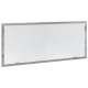 Sonata H LED огледало за баня, сив сонома, 100x8,5x37см, инженерно дърво