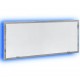 Sonata H LED огледало за баня, сив сонома, 100x8,5x37см, инженерно дърво