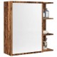 Sonata Dulap baie cu oglindă lemn vechi 62,5x20,5x64 cm lemn prelucrat