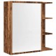 Sonata Dulap baie cu oglindă lemn vechi 62,5x20,5x64 cm lemn prelucrat