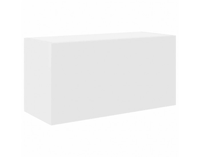Sonata H Стенни шкафове за баня бели 60x25x30 cm Инженерна дървесина