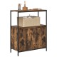 Sonata Dulap de baie cu rafturi stejar afumat 76,5x35x95 cm