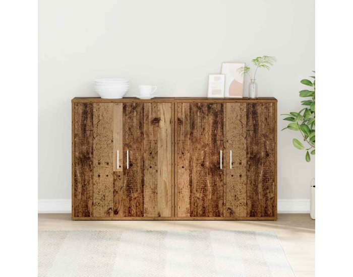 Sonata Bufet 2 buc. Lemn vechi 60 x 31 x 70 cm Lemn prelucrat
