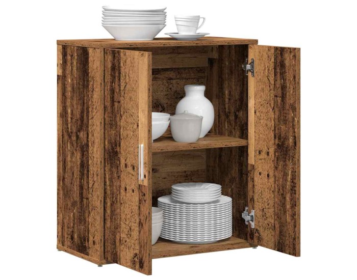 Sonata Bufet 2 buc. Lemn vechi 60 x 31 x 70 cm Lemn prelucrat