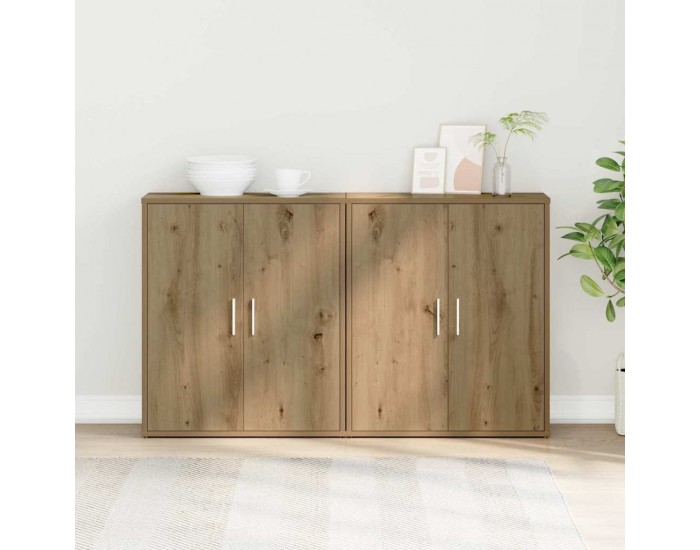 Sonata H Висок шкаф 2 pcs дъб артизан 60 x 31 x 70 см Инженерно дърво