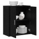 Sonata H Висок шкаф 2 pcs Черен дъб 60 x 31 x 70 см Инженерно дърво