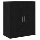 Sonata Bufet 2 buc. Stejar Negru 60 x 31 x 70 cm Lemn prelucrat