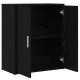 Sonata Bufet 2 buc. Stejar Negru 60 x 31 x 70 cm Lemn prelucrat