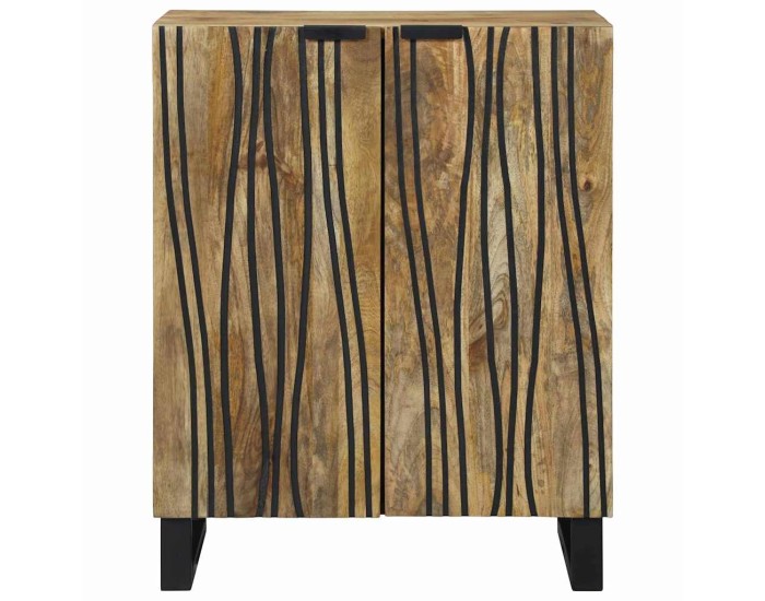 Sonata Bufet natural 60 x 33,5 x 75 cm Lemn de mango solid