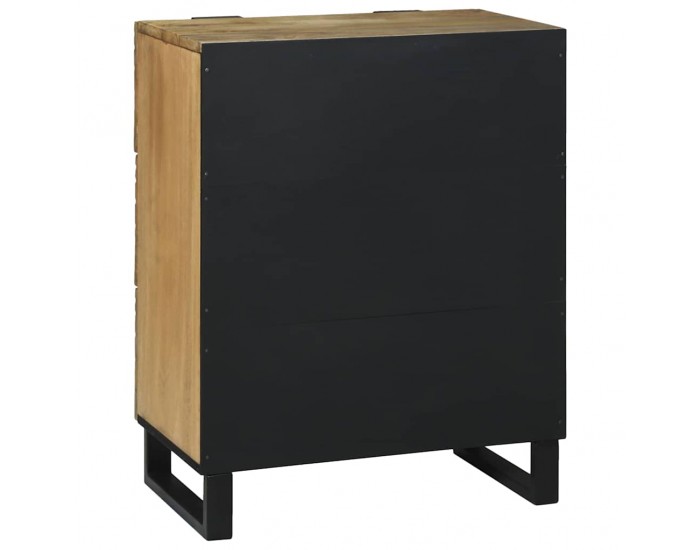 Sonata H Служебен шкаф с чекмедже Кафяво 60 x 33.5 x 75 см