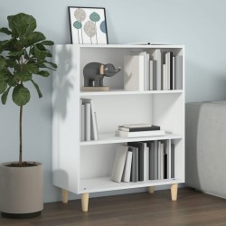 Sonata H Сайдборд, бял, 69,5x32,5x90 см, инженерно дърво - Corpuri, vitrine, biblioteci modulare