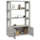 Sonata Servantă, gri beton, 80x30x119,5 cm, lemn prelucrat