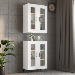 Sonata H Окачен стенен шкаф, бял, 69,5x34x90 см - Corpuri, vitrine, biblioteci modulare
