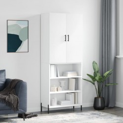 Sonata H Висок шкаф, бял, 69,5x34x180 см, инженерно дърво - Corpuri, vitrine, biblioteci modulare