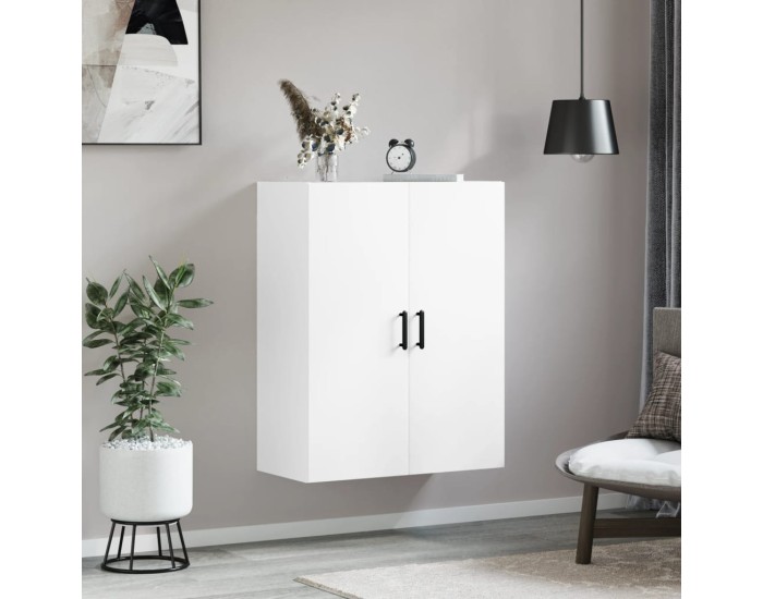 Sonata Dulap cu montaj pe perete, alb, 69,5x34x90 cm
