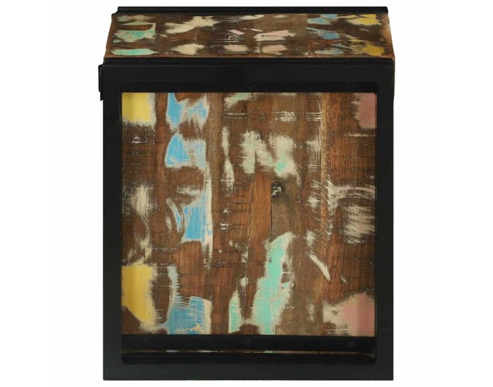 Sonata Raft pentru vin 35 x 35 x 39 cm Lemn recuperat masiv