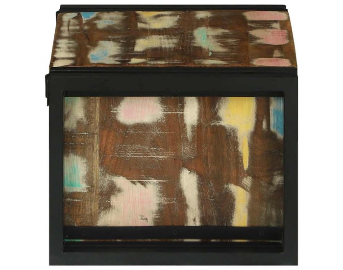 Sonata H Винен рафт 46 x 35 x 27.5 см Масивна регенерирана дървесина