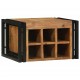 Sonata H Винен рафт 46 x 35 x 27.5 см Масивна акациева дървесина