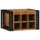 Sonata Raft pentru vin 2 buc. 46 x 35 x 27,5 cm Lemn Solid de Acacia