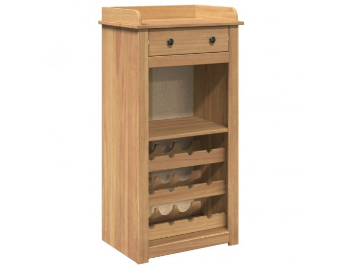 Sonata H Шкаф за вино Panama 57x40x111,5 см борово дърво масив