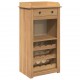 Sonata H Шкаф за вино Panama 57x40x111,5 см борово дърво масив