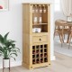 Sonata Raft pentru vin „Corona” 56x35x134,5 cm, lemn masiv de pin