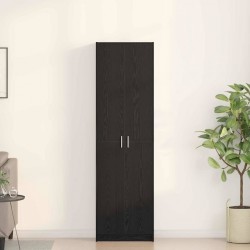 Sonata H Гардероб с рафт Черен дъб 55 x 25 x 189 см Инженерно дърво - Dulapuri