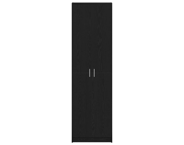 Sonata Dulap Stejar Negru 55 x 25 x 189 cm Lemn prelucrat