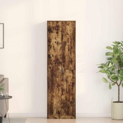 Sonata H Гардероб с рафт Опушен дъб 55 x 25 x 189 см Инженерно дърво - Dulapuri