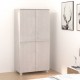 Sonata H Гардероб HAMAR, бял, 89x50x180 см, борово дърво масив