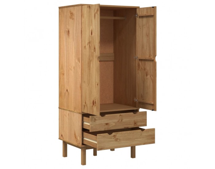 Sonata H Гардероб OTTA, 76,5x53x172 см, борово дърво масив