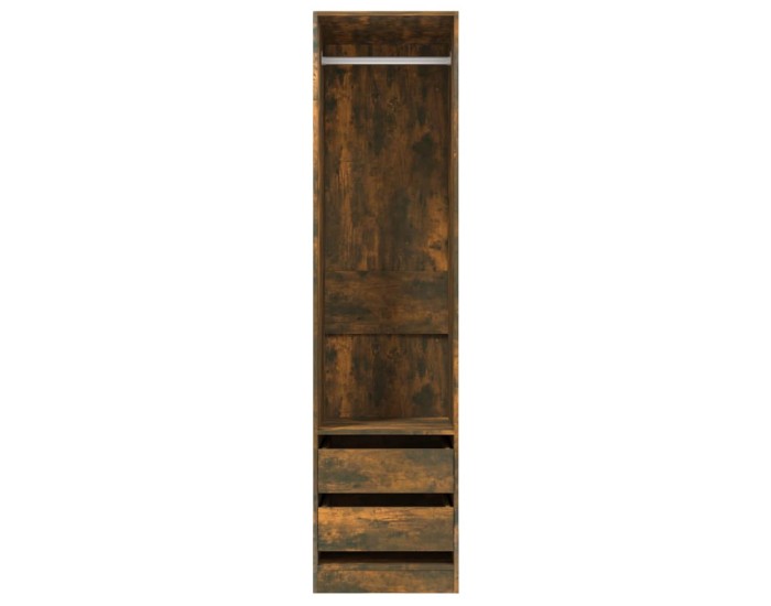 Sonata Șifonier cu sertare stejar fumuriu 50x50x200 cm lemn prelucrat