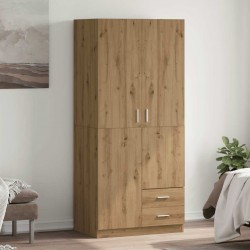 Sonata H Гардероб Artisan Дъб 80x52x180 cm Инженерна дървесина - Dulapuri