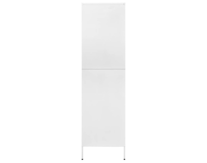 Sonata Șifonier, alb, 90x50x180 cm oțel