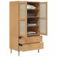 Sonata H Гардероб SENJA ратанова визия кафяв 90x55x175 см бор масив