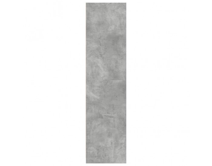 Sonata H Гардероб, бетонно сиво, 80x50x200 см, инженерно дърво