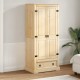 Sonata H Гардероб Corona 76x50x170 см бор масив