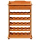 Sonata Raft pentru vin Maro 58 x 28 x 90 cm Lemn de pin masiv