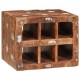 Sonata Raft pentru vin Maro 44 x 30 x 35 cm Lemn recuperat masiv