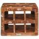 Sonata Raft pentru vin Maro 44 x 30 x 35 cm Lemn recuperat masiv