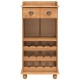 Sonata Cabinet pentru vin ASKIM Ceară de Miere 57 x 37 x 114 cm