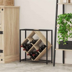 Sonata H Винен рафт дъб сонома 51 x 18 x 52.5 см Инженерно дърво - Living