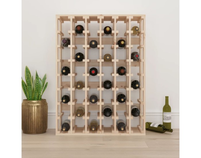 Sonata Suport de vinuri, 70x33x94 cm, lemn masiv de pin