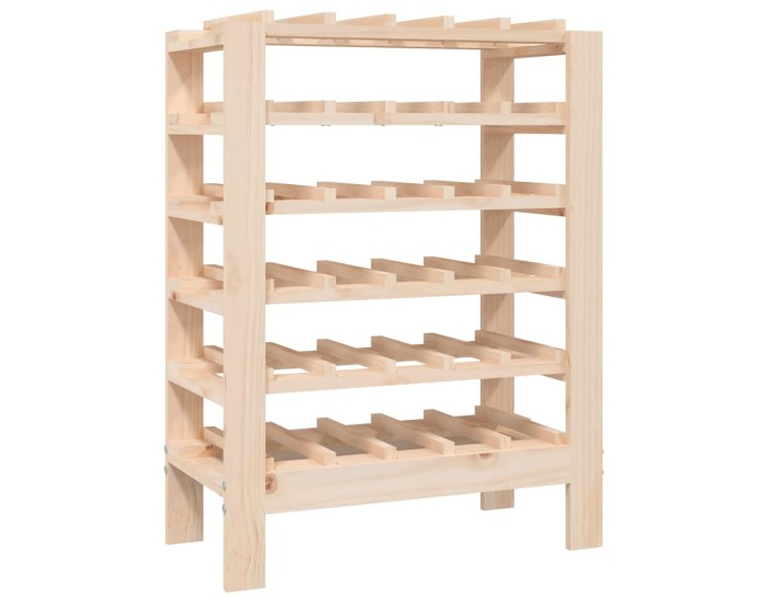 Sonata Suport de vinuri, 61,5x30x82 cm, lemn masiv de pin