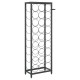 Sonata Suport sticle vin 27 de sticle, negru 34x18x100 cm fier forjat